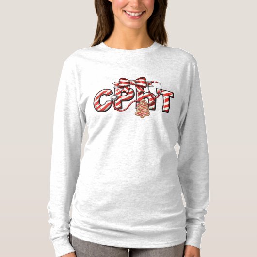 認定薬局事務員ホリデー(CPhT) Tシャツ (正面)