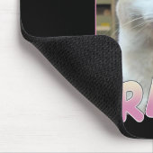 【認定】かわいい猫ミーム愛好家おもしろい動物 マウスパッド (コーナー)