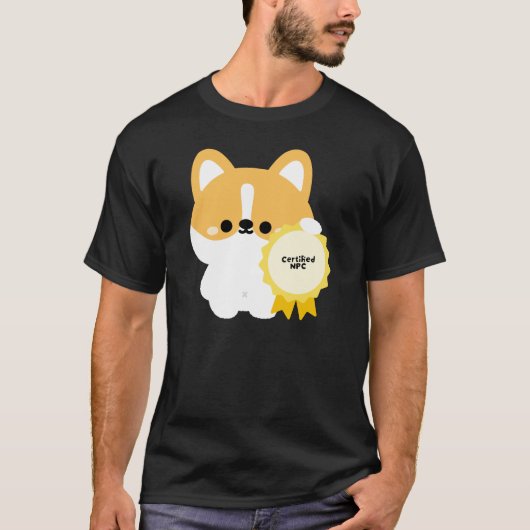 認定NPCコーギー Tシャツ (正面)