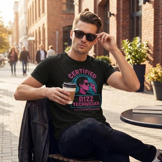 認定Rizz技術者 - 楽しいRizzミーム Tシャツ