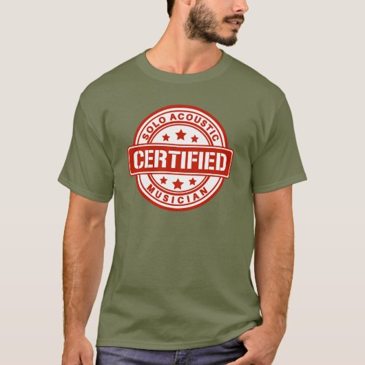 認定SAMエンブレムTシャツ(ダークカラー) Tシャツ (正面)