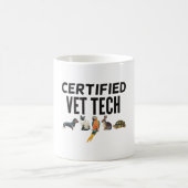 認定Vet Tech コーヒーマグカップ (中央)