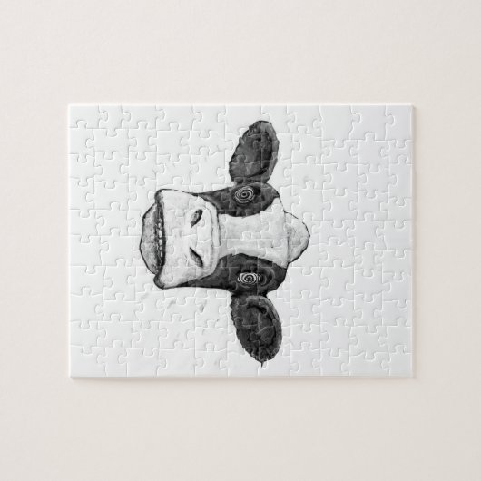 認知牛 ジグソーパズル (横)