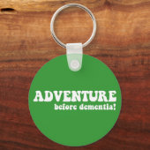 認知症の前の冒険 キーホルダー (正面)