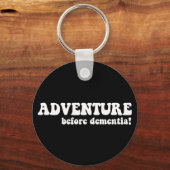 認知症の前の冒険 キーホルダー (正面)