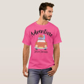 認知症の前の冒険（車） Tシャツ (正面フル)