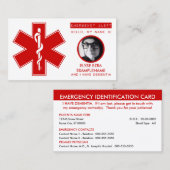 認知症の緊急連絡カード コーリングカード (正面/裏面)