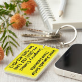 認知症の診断書を持っている キーホルダー (正面右)