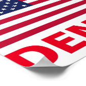 認知症ジョーバイデン氏「老人性否定」ポスター ポスター (角)