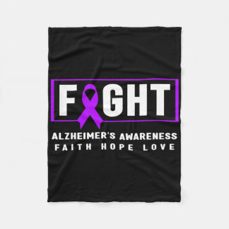 認知症啓発Tシャツ - Heimer Fight Heimerheim フリースブランケット