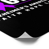認知症啓発Tシャツ - Heimer Fight Heimerheim ポスター (角)
