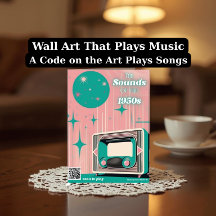 認知症訪問カード1950年代ミュージックプレイリスト付き