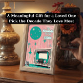 認知症訪問カード1950年代ミュージックプレイリスト付き ポストカード