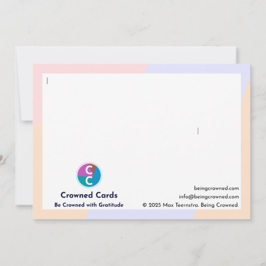 認知症 サンキューカード (裏面)