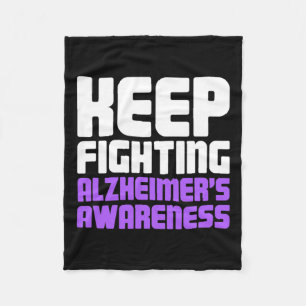 認知症 ヘイマー病 Awareness 5 フリースブランケット