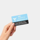 認知症 Awareness ID 患者用PVCバッジ バッジ (手持ち)
