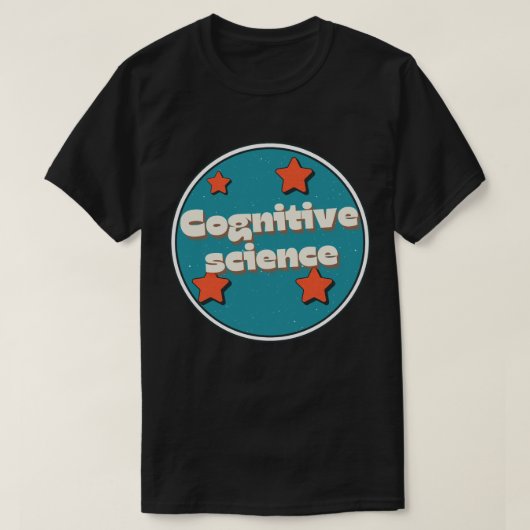 認知科学 Tシャツ (デザイン正面)