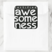 認証された素晴らしい スクエアシール (バッグ)