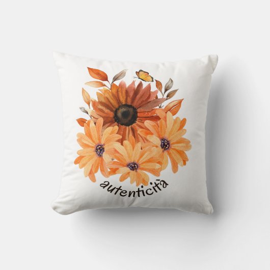 認証イタリアン者 クッション (正面)