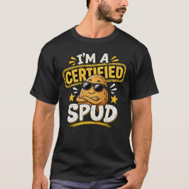 認証済みポテトです Funny Potato Tシャツ