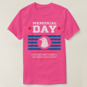 認識と私祝たちのヒーローのメモリアルデーギ Tシャツ (デザイン正面)