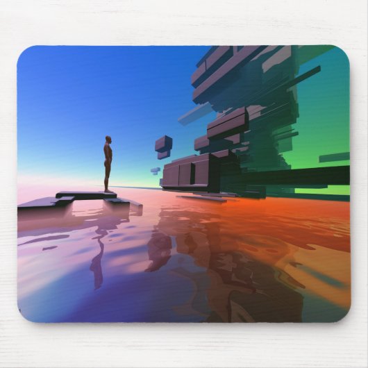 認識のmousepadの端 マウスパッド (正面)