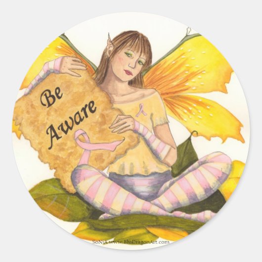 認識ステッカー ラウンドシール (正面)