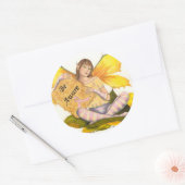 認識ステッカー ラウンドシール (封筒)