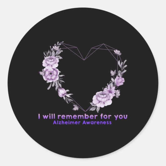 認識度お母さんのために思い出す ラウンドシール (正面)