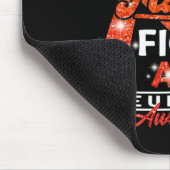 認識度この家族の誰も私L一人で戦わない マウスパッド (コーナー)