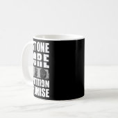 認識度とAslハンドジェスチャーろうプライド4 コーヒーマグカップ (正面左)