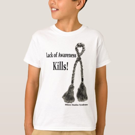 認識度の殺害のEDSの欠乏 Tシャツ (正面)