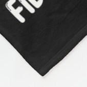 認識度は毎日の痛みを我慢する フリースブランケット (角)