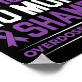 認識度もはやスティグマもはや恥の中毒 ポスター (角)