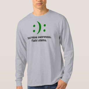 認識度を。、戦いの汚名。、:高めて下さい): Tシャツ