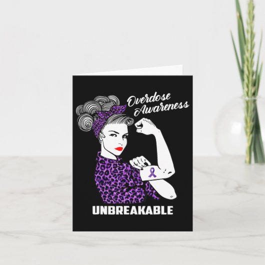 認識度サポートファイティングウーマンウォリアレオパード カード (正面)