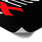 認識度ハート疾患Chd多発性骨髄腫 ポスター (角)