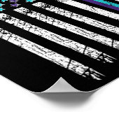 認識度フラグ不安メンタルヘルスセラピスト ポスター (角)