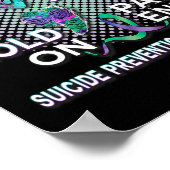 認識度ホープHold On Pain Ends Gift ポスター (角)