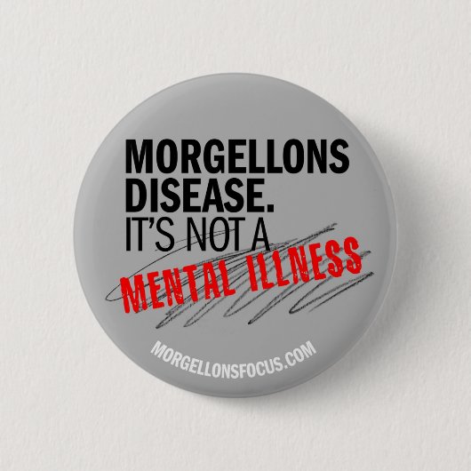 認識度ボタン-灰色 缶バッジ (正面)