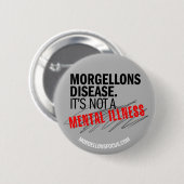 認識度ボタン-灰色 缶バッジ (正面&裏面)