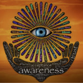 認識度マインズアイ感動的ワードアート Tシャツ