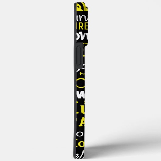 認識度ワード…子宮内膜症 Case-Mate iPhoneケース (裏面 / 右)