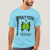認識度事自殺防止 Tシャツ (正面)