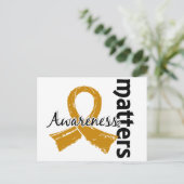 認識度事項7付録がん ポストカード (スタンド正面)