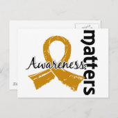 認識度事項7付録がん ポストカード (正面/裏面)