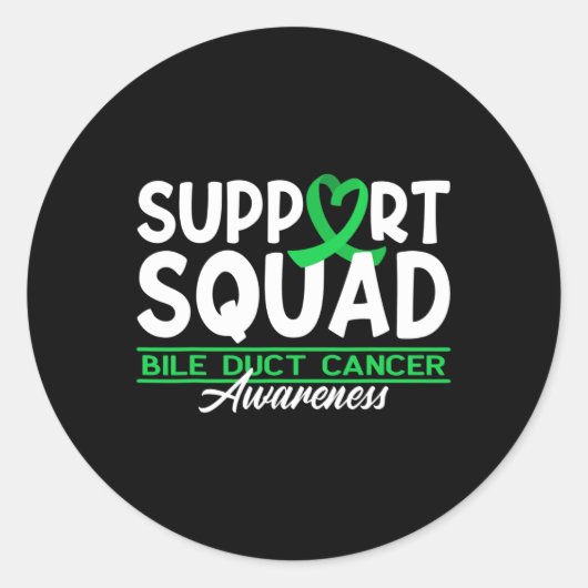 認識度分胆管がん胆管がん ラウンドシール (正面)