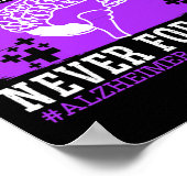 認識度動揺して認知症 ポスター (角)