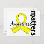 認識度問題7子宮内膜症 ポストカード (正面/裏面)