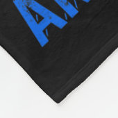 認識度戦士は魔法のユニコーン水源 フリースブランケット (角)